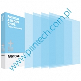 Zapasowe karty do wzornika Pantone Plus Pastels and Neons Chips Uncoated (4 pack)
