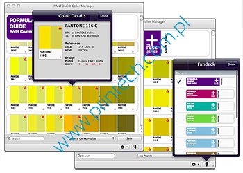 Oprogramowanie Pantone Plus Color Manager Software - Pantone PSD-CM100, wzorniki pantone, pantone wrocław