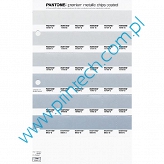 Zapasowa karta do wzornika Pantone Plus Premium Metallic Chips Coated replacement pages single page