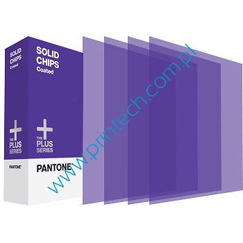 Pantone próbki kolorów podstawowych Plus Series Solid Chips Coated 4 karty – powlekane, Pantone Plus solid chips replacement pages Coated 4 pack, Pantone 4RPSC, Wzorniki Pantone Wrocław