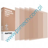 Zapasowe karty do wzornika Pantone Plus Premium Metallic Chips Coated replacement pages 4 pack
