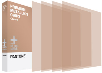 Zapasowe karty do wzornika próbnika kolorów Pantone Plus Premium Metallic Chips Coated replacement pages 4 pack - 4RPMC