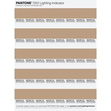Pantone Lighting Indicator Stickers - LNDS-1PK-D50