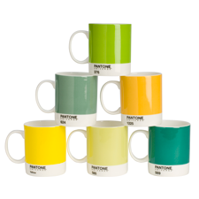 Pantone Mugs Mixed Yellows and Greens 2011-019