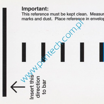 X-Rite DTP41 Replacement Calibration Strip, x-rite pasek kalibracyjny DTP41, paski kalibracyjne wrocław, kalibracja wrocław