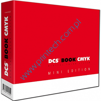 Wzornik DCS Book CMYK Mini Edition materiały powlekane, wzorniki dcs do grafiki i druku, wzorniki dcs wrocław, dcs polska, wzorniki dcs, wzornik dcs