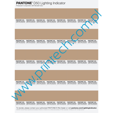 Pantone Lighting Indicator Stickers D50, Pantone LNDS-1PK-D50, Wzorniki Pantone Wrocław