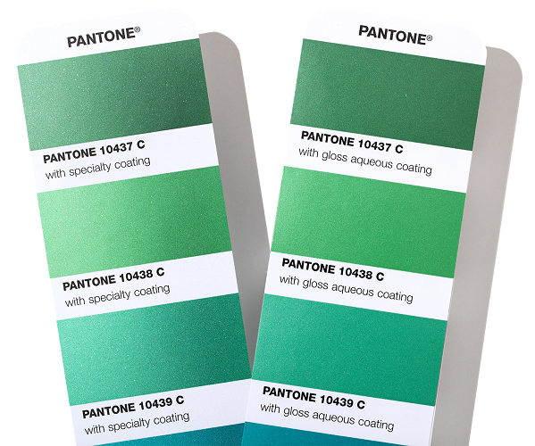 Strony wzornika Pantone Metallics Guide - GG1507A